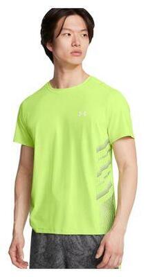 Under armour launch elite green heren jersey met korte mouwen