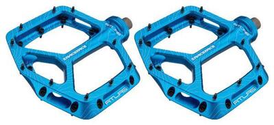 Atlas blue race face flat pedals