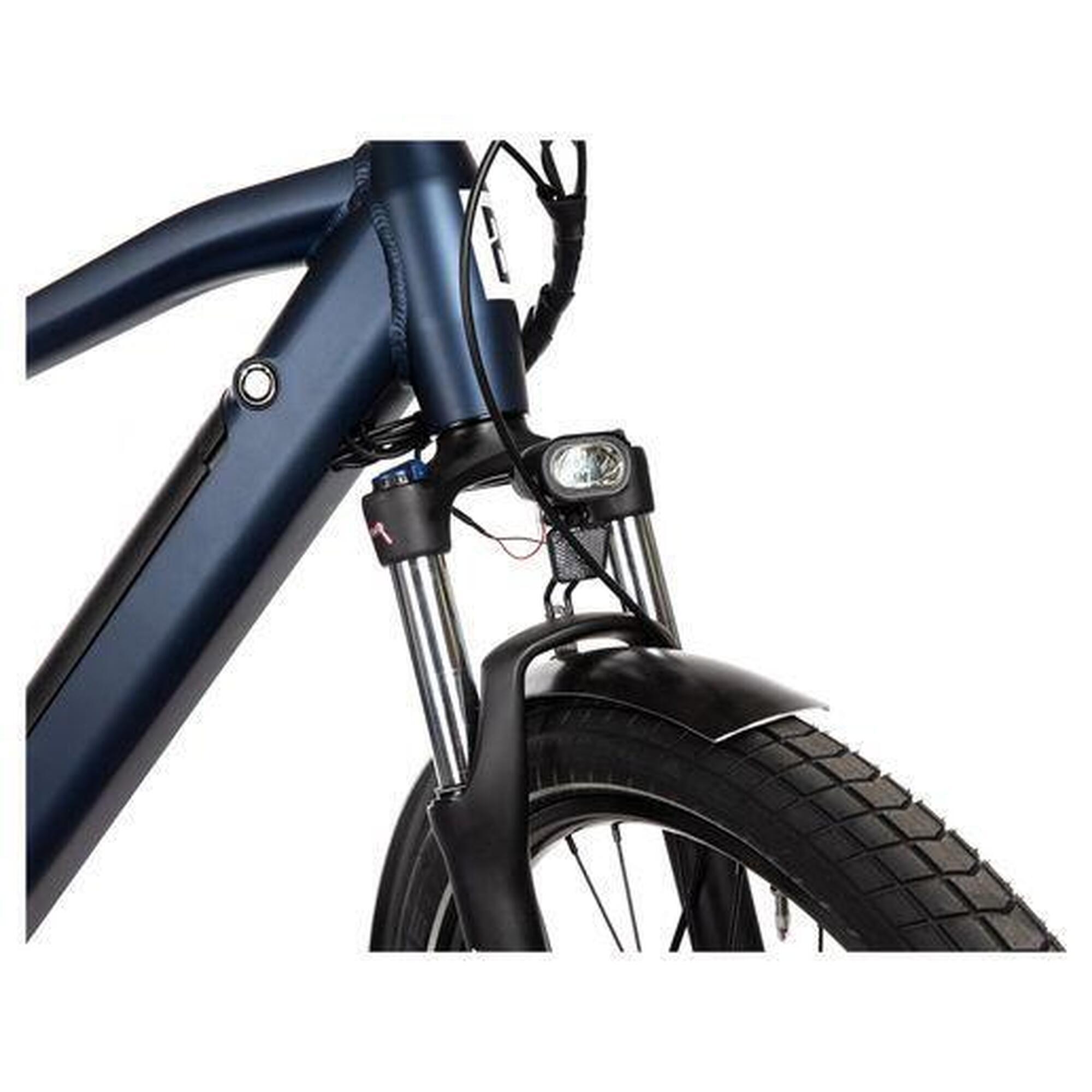 Vélo de Ville Électrique Bicyklet Raymond Shimano Acera 9V 504 Wh 27.5'' Bleu Ma