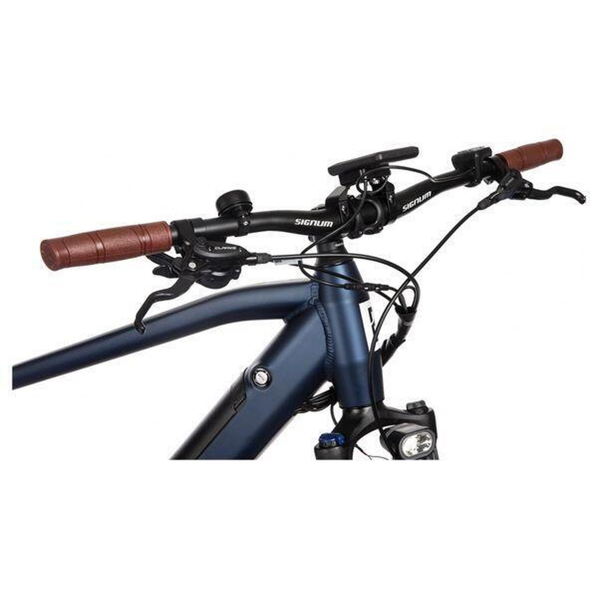 Vélo de Ville Électrique Bicyklet Raymond Shimano Acera 9V 504 Wh 27.5'' Bleu Ma