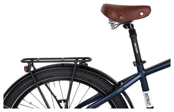 Bicyklet Raymond Electric City Bike Shimano Acera 9S 504 Wh 27.5'' Matt Night Bl 3/7