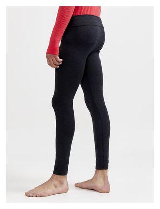 Long Craft Core Dry Active Comfort Tights Schwarz 3/4
