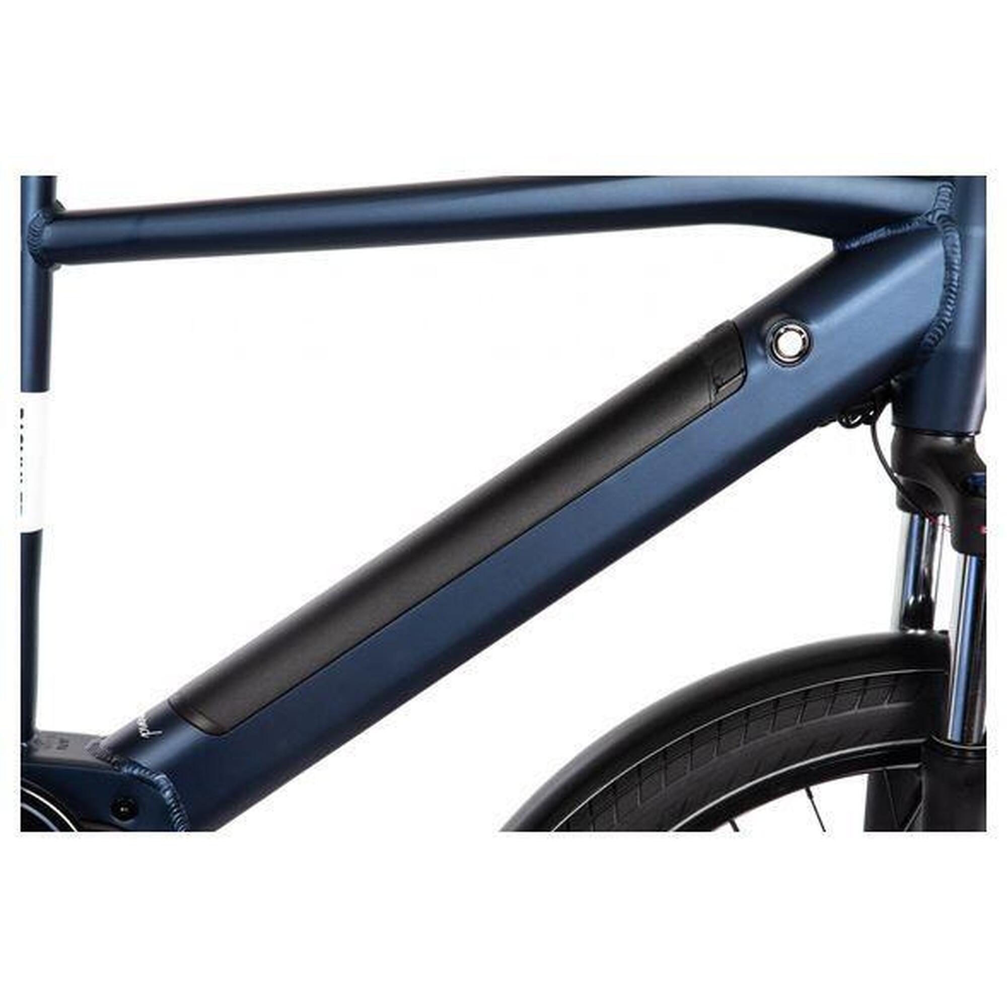 Vélo de Ville Électrique Bicyklet Raymond Shimano Acera 9V 504 Wh 27.5'' Bleu Ma