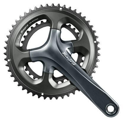 SHIMANO SHIMANO 2015 Crankset Tiagra 4700 2x10 Speed Compact 50-34 Tanden Zilver
