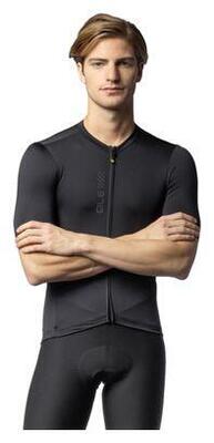 Alé color block short sleeve jersey black