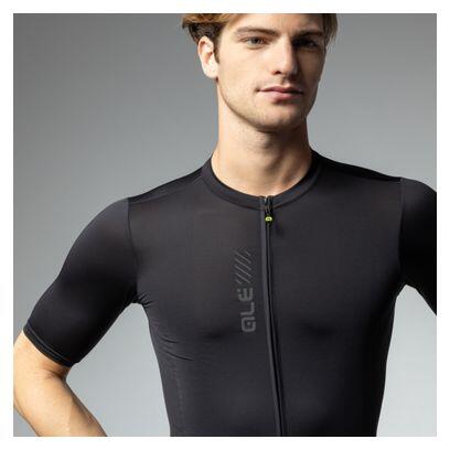 Maillot Manches Courtes Alé Color Block Noir 3/6