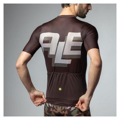 Maglia a maniche corte Alé Sauvage Brown 7/7