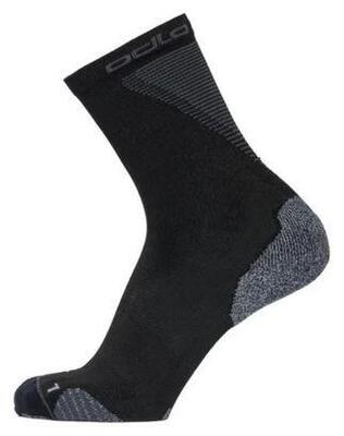 Odlo ceramicool run high sokken zwart unisex 42-44