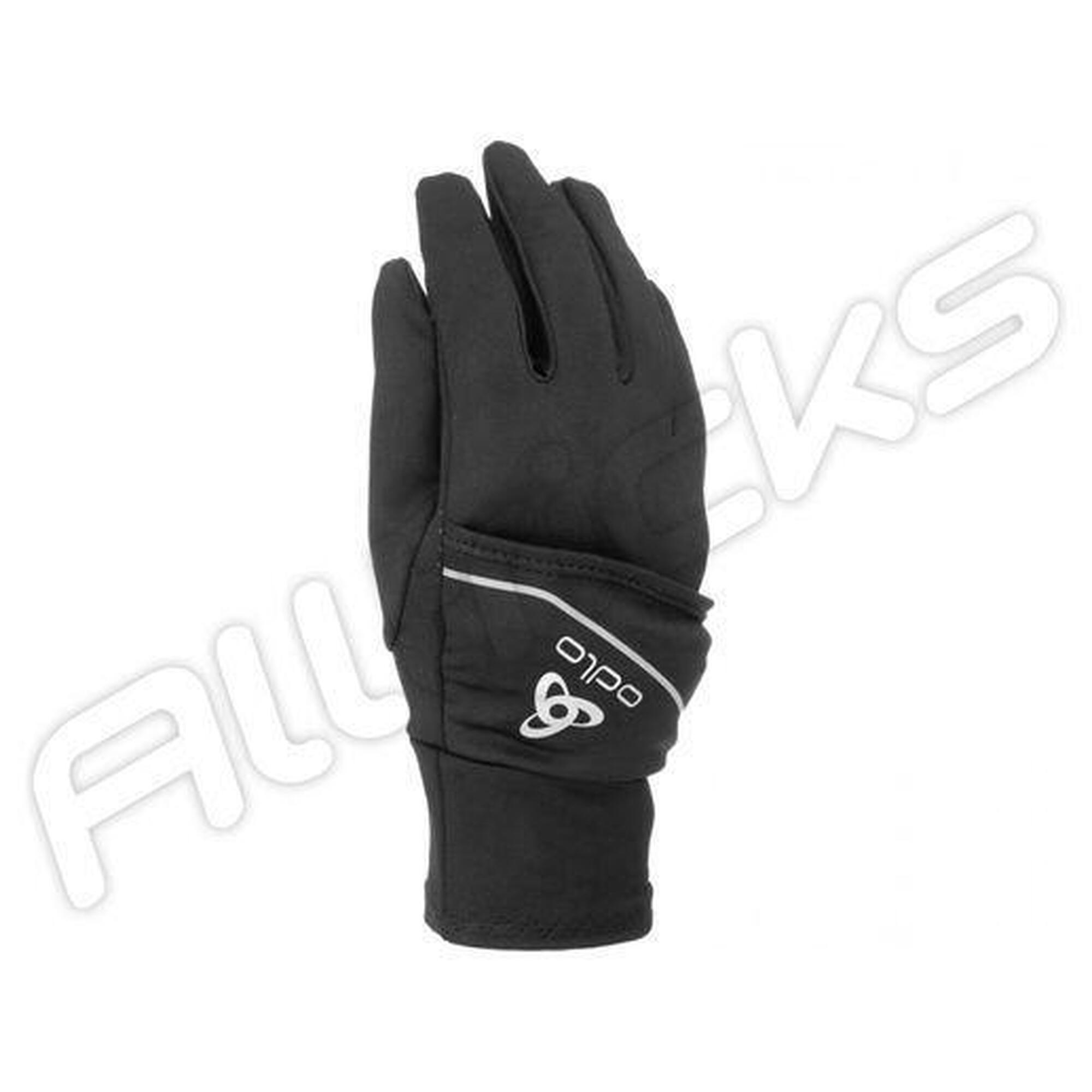 Paire de Gants Odlo Intensity Cover Safety Light Noir Unisex