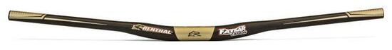 Manubrio Renthal Fatbar DH Carbon 31.8mm 800mm Black/Gold Handlebars