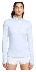 Haut 1/2 Zip Under Armour Qualifier Run Bleu Femme