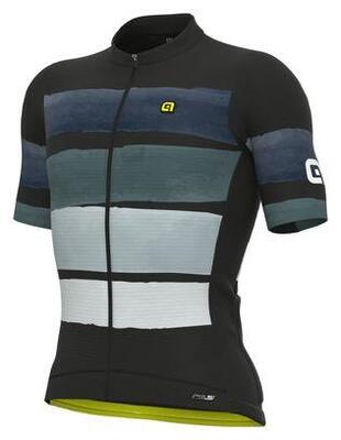 Maglia manica corta Alé Track Grigio/Nero