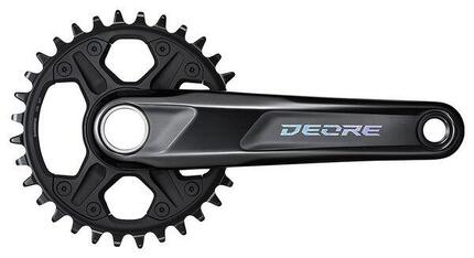 Shimano KRG DEORE FC-M6100-1 12-f., 30Z,175mm,sw,2-teil., o.Lagersch.