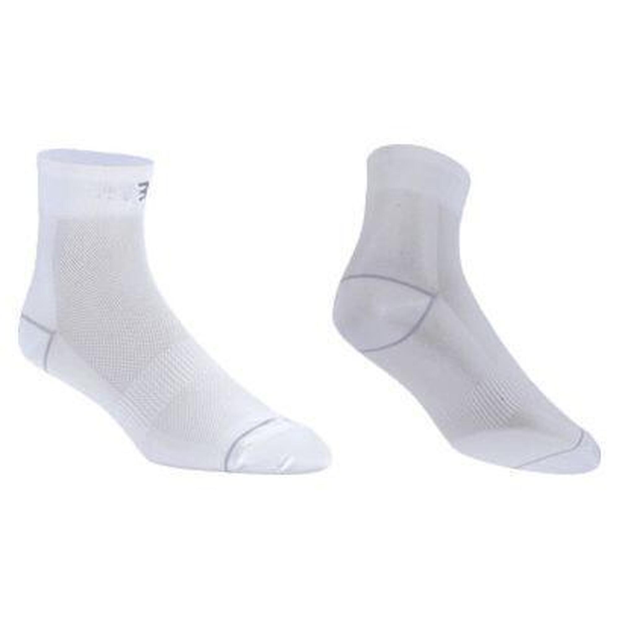 DESIGN - Lot de 3 paires de socquettes bordées de volants - Blanc