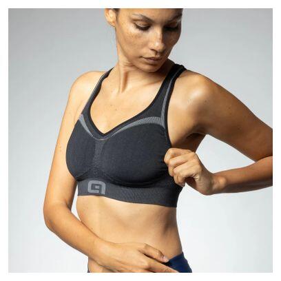 Brassière Femme Alé Intimo Noir Gris 2/7
