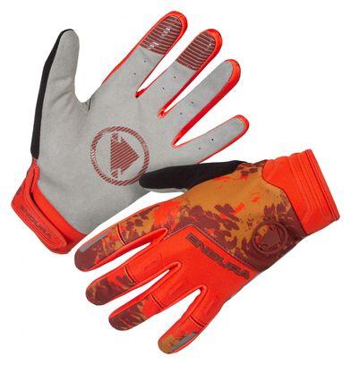 Guantes Endura cortavientos SingleTrack Paprika 1/2