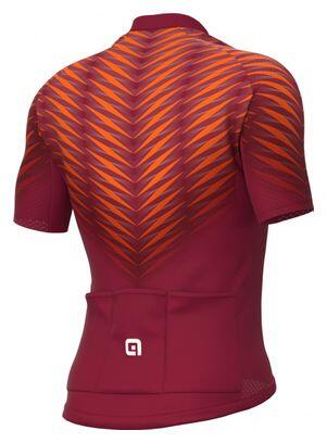 Alé Thorn Burgund Kurzarmtrikot 2/7
