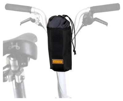 Restrap city stem bag 1 l - stuur-/voorbouwtas zwart