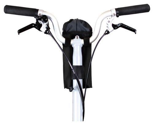 Borsa per stelo Restrap City per bici pieghevole nera 3/5