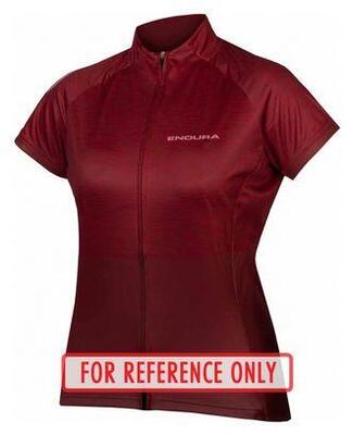 Women's endura hummvee ray ii chocolate short sleeve jersey