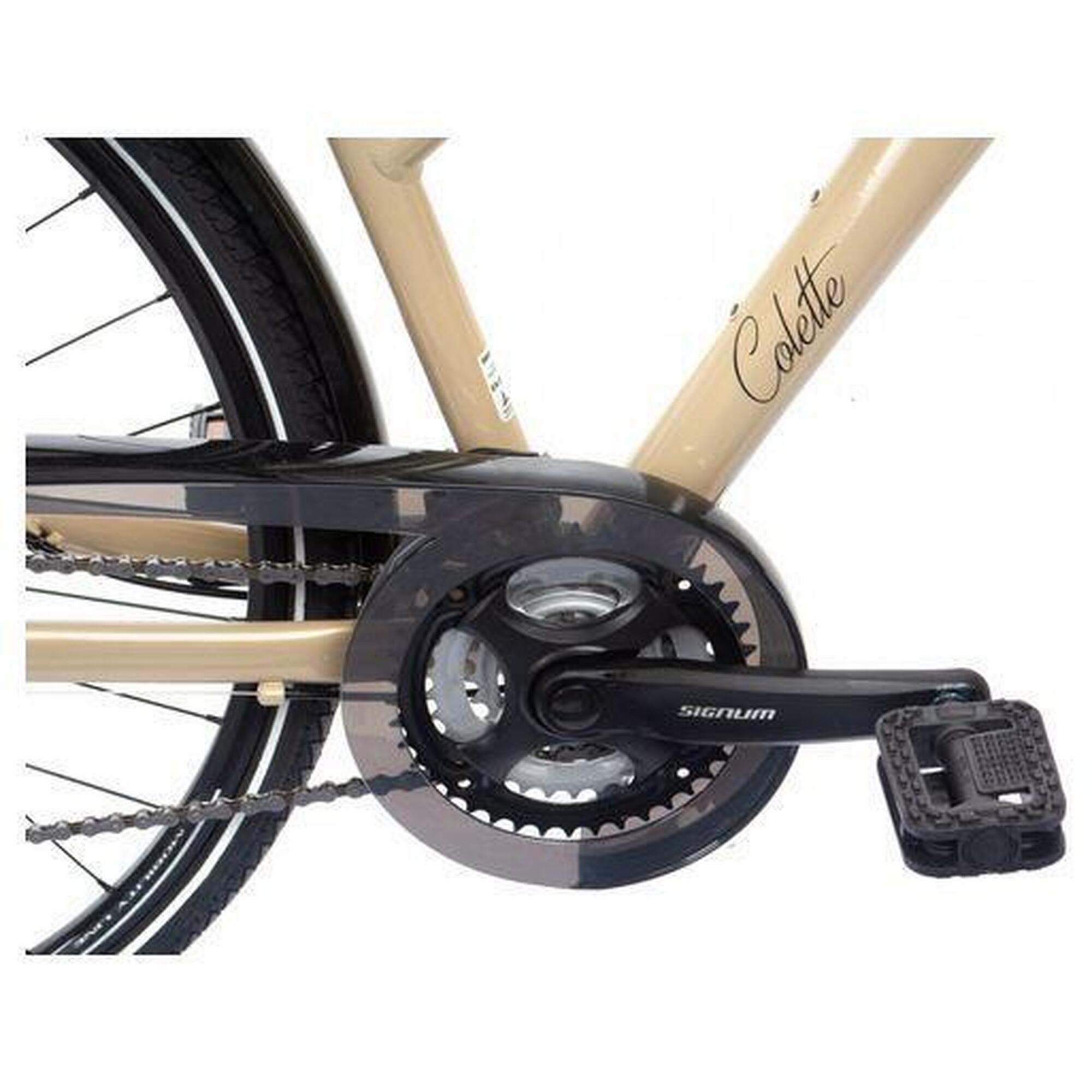 Pédalier Vélo FOMTOR Manivelle 170mm Plateau 104 BCD 30/32T - Carré Pour VTT, Vélo Fixie Et Route Noir/Rouge