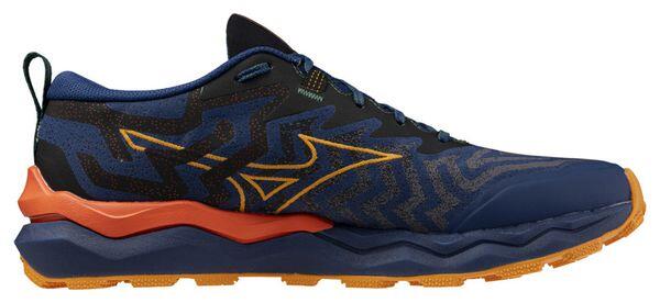Chaussures Trail Mizuno Wave Daichi 8 Bleu/Orange Homme 2/5