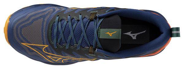 Chaussures Trail Mizuno Wave Daichi 8 Bleu/Orange Homme 4/5