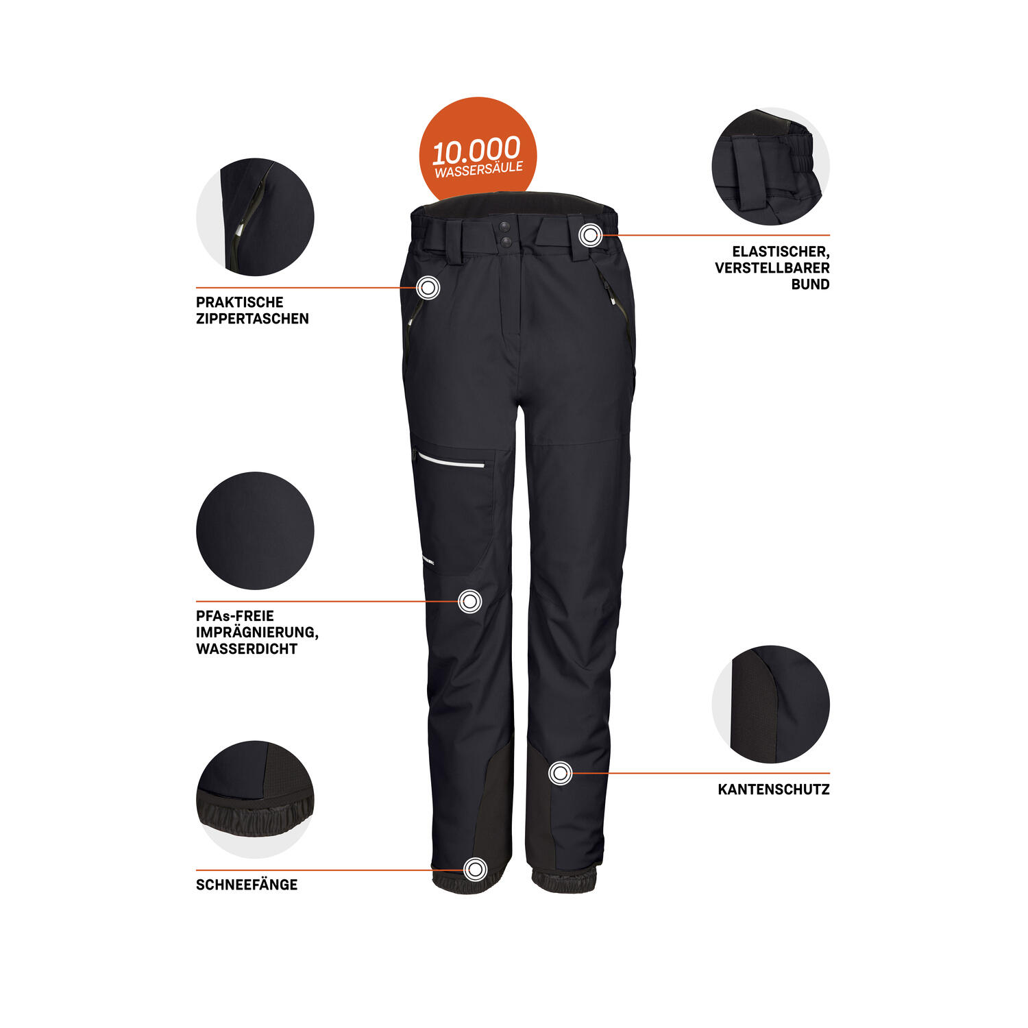 Damen Skihose KSW 49 WMNPNTS 6/6