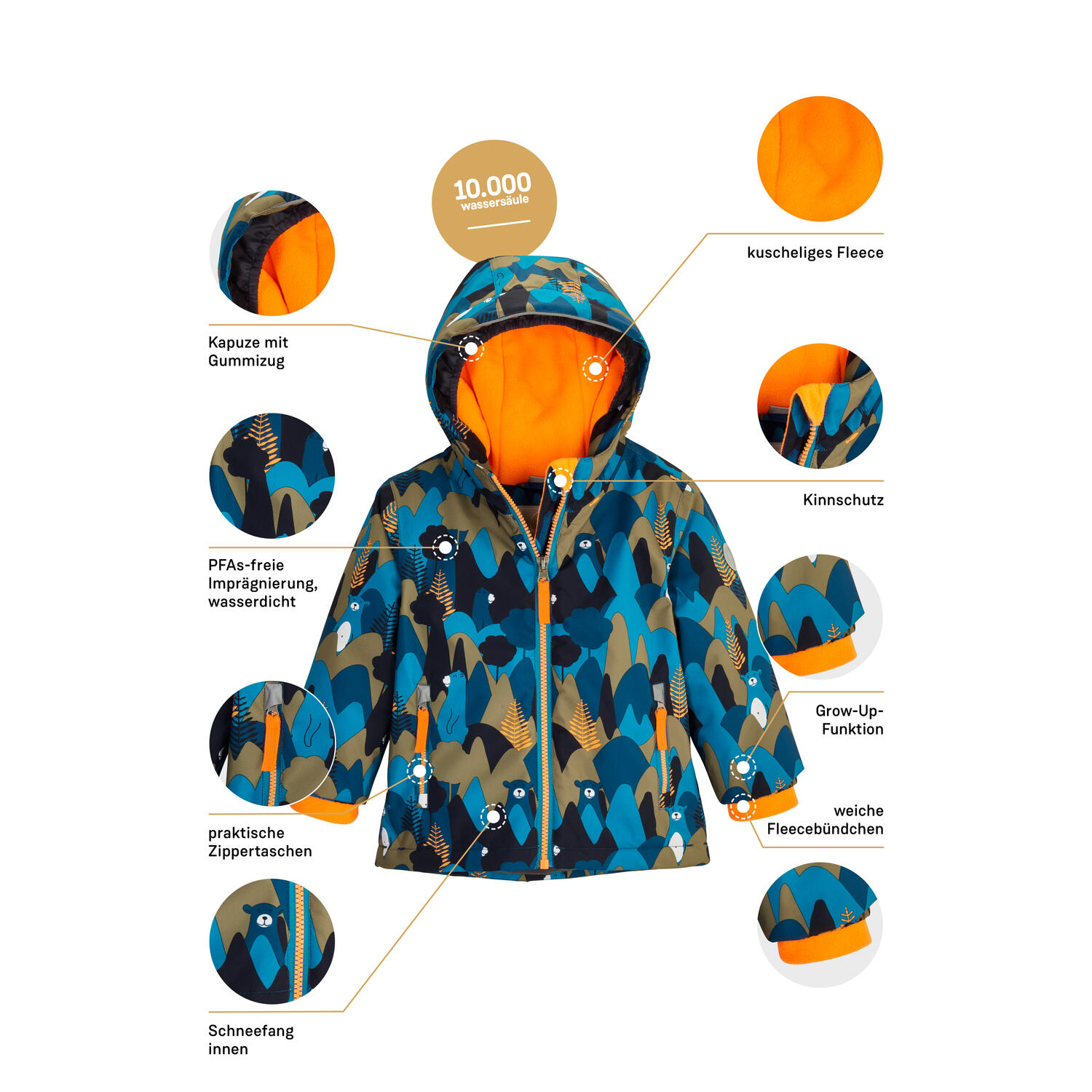 Veste de ski bébé garçon Killtec FISW 29 6/7