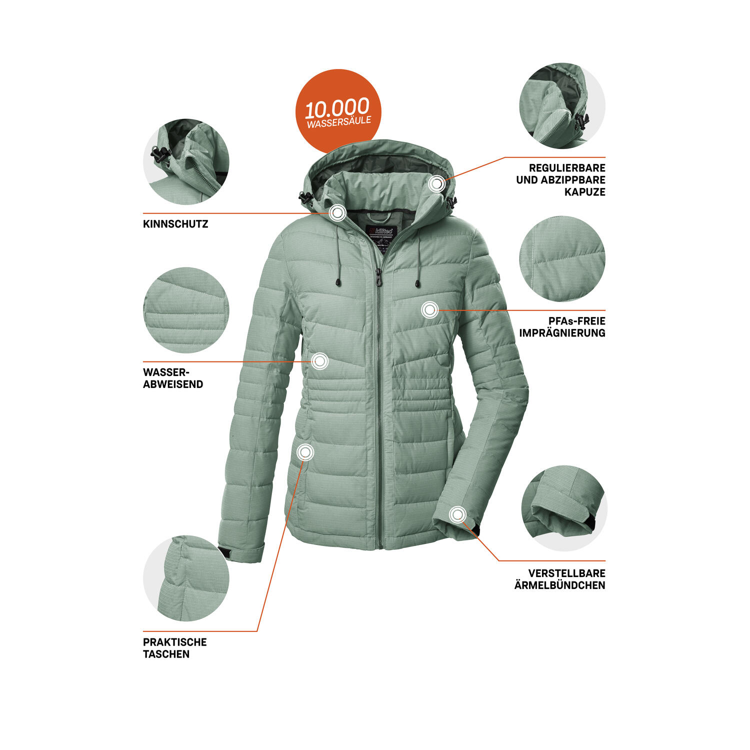 Steppjacke KOW 10 WMN QLTD JCKT 6/7
