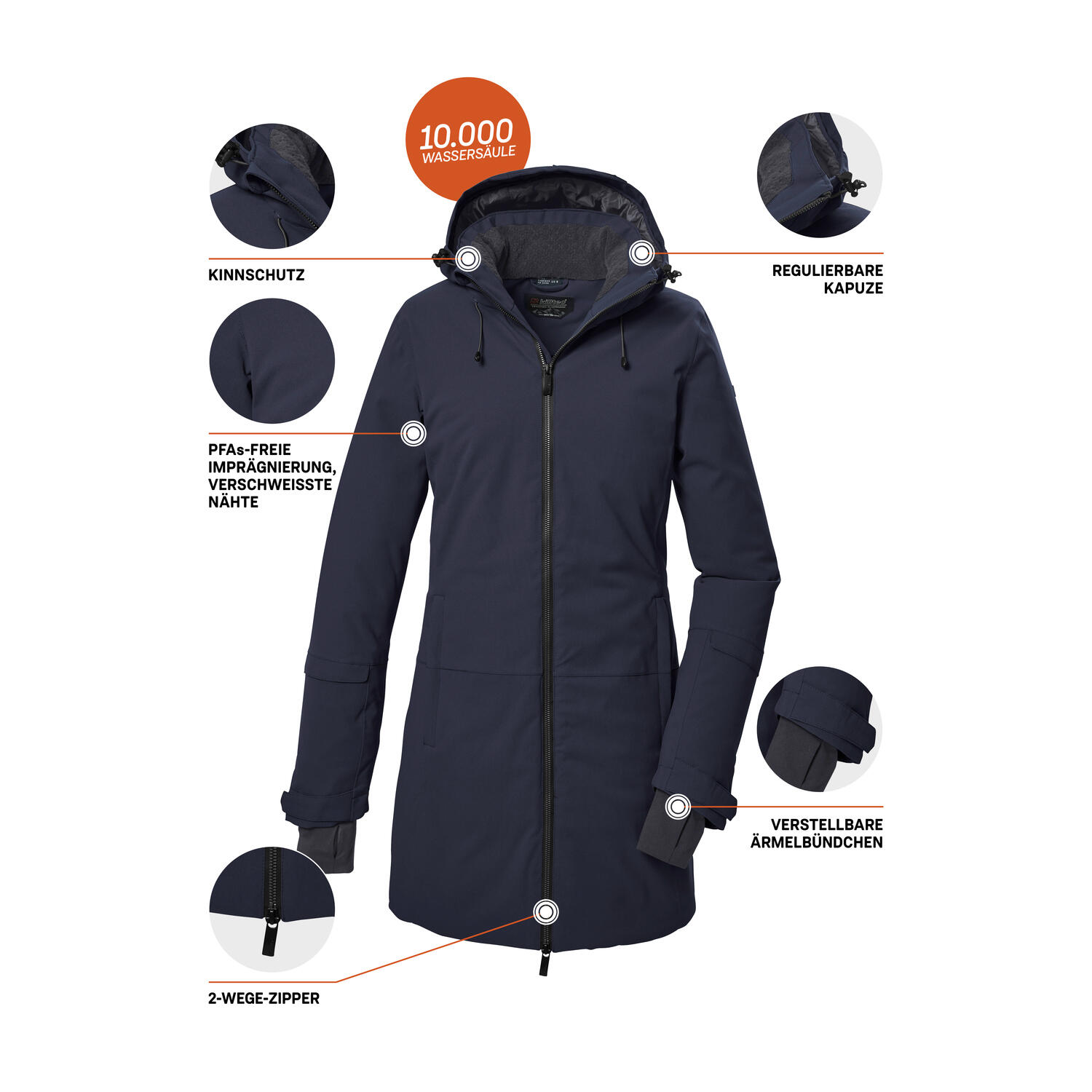 Parka KOW 307 WMN PRK 6/6