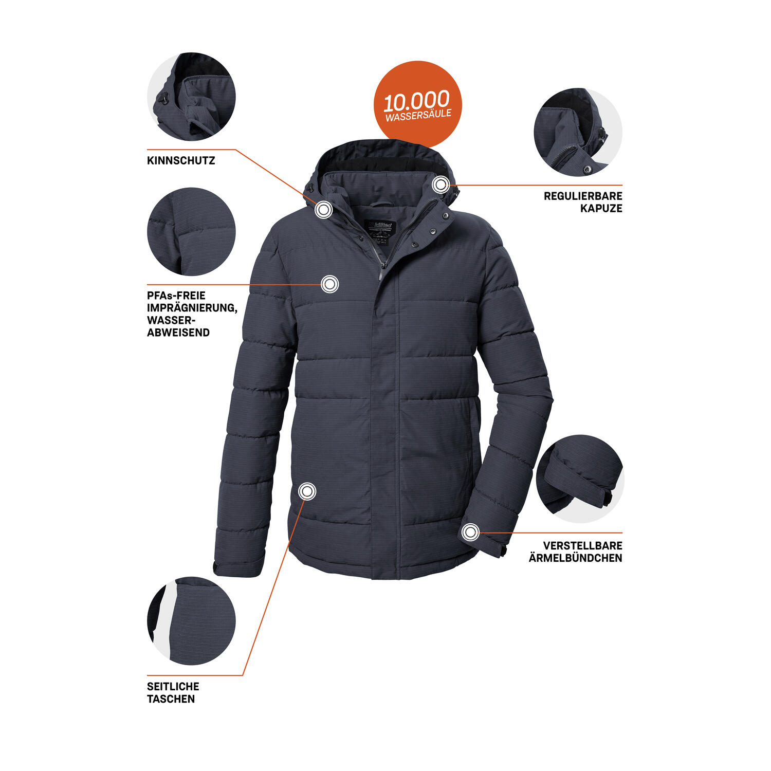 Herren Steppjacke KOW 2 MN QLTD JCKT 7/7
