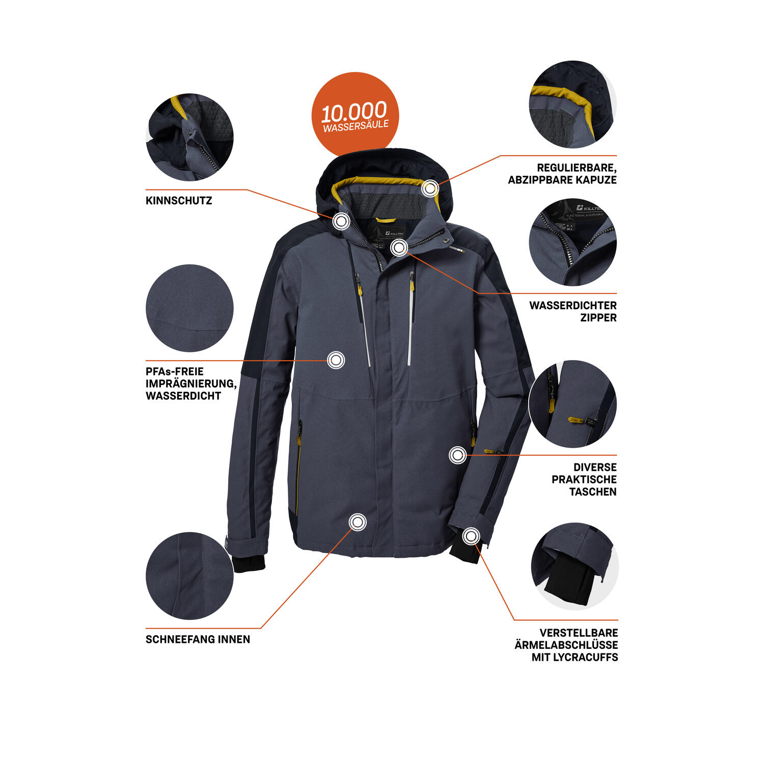 Herren Skijacke KSW 69 MNJCKT 6/6