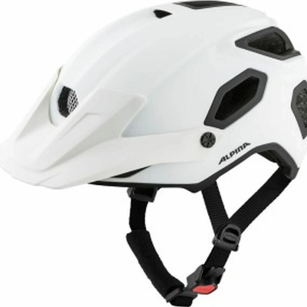 Olympic Sportswear Alpina Sports MTB Helmet Comox 52-57 Matte White