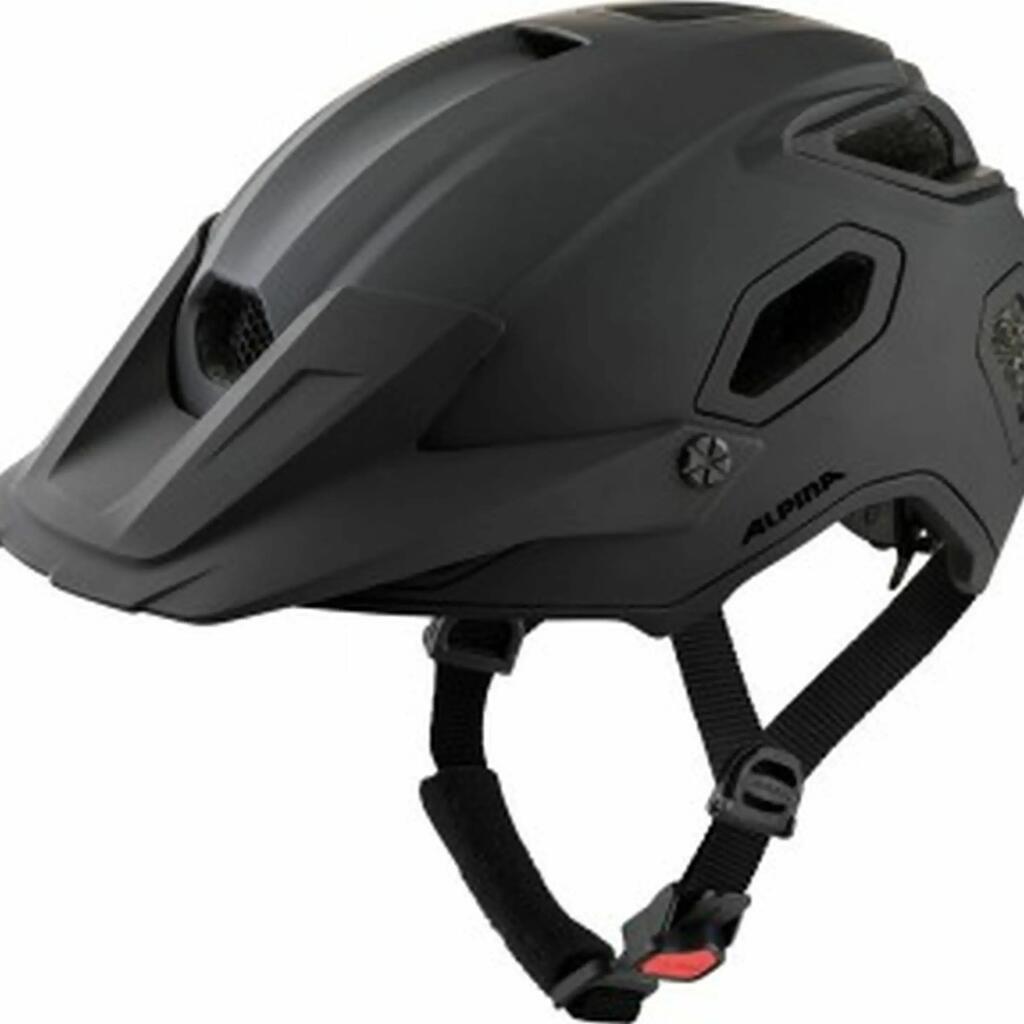 Olympic Sportswear Alpina Sports MTB Helmet Comox 52-57 Matte Black