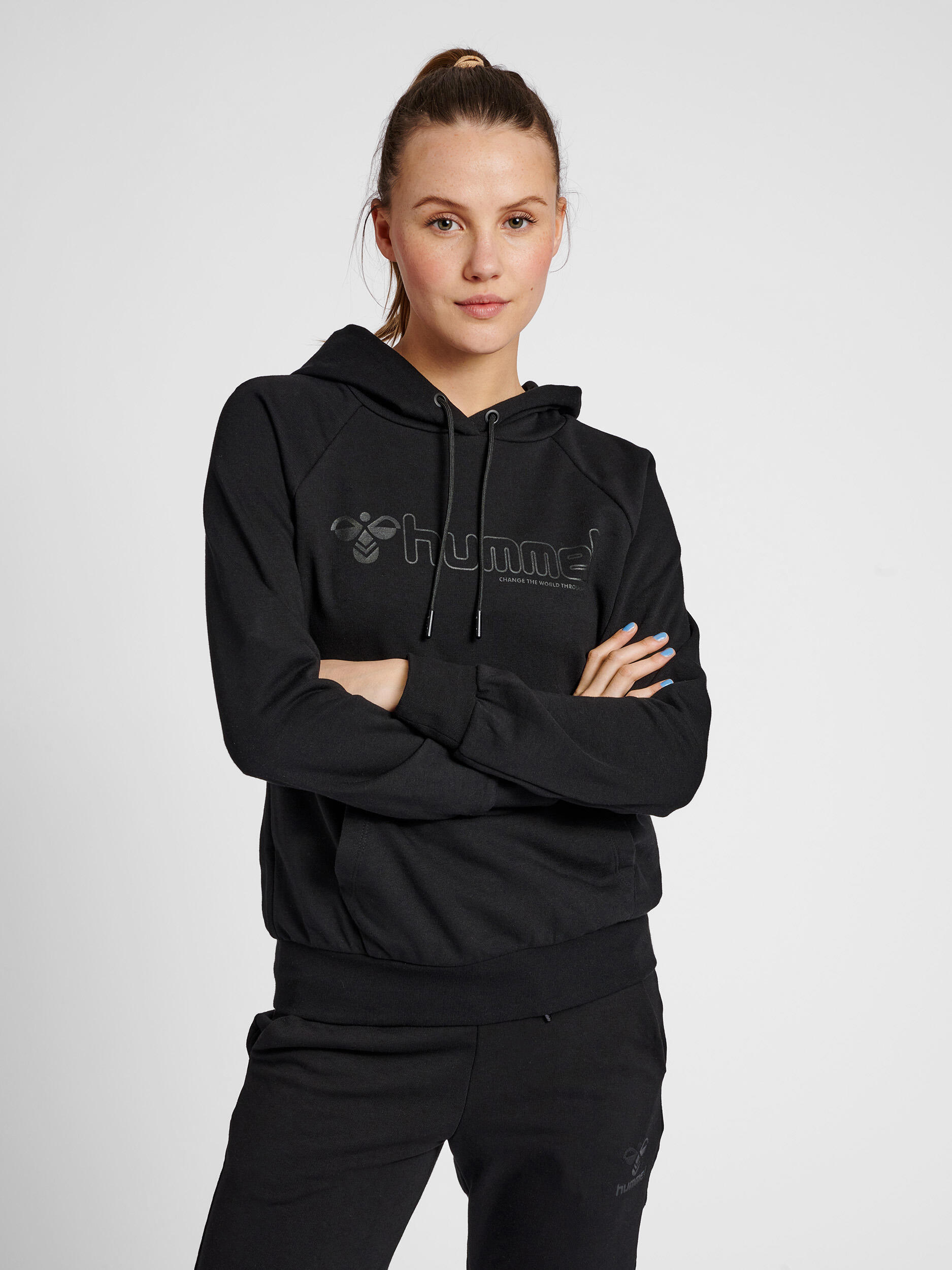 Trekkoordsluiting Hoodie Hmlnoni Dames HUMMEL 1/7