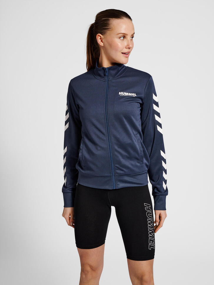 Damska bluza dresowa zapinana na zamek Hummel Legacy