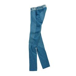 Reconditionné - Leggings Femme Dry Fitness Yoga Bleu - femme - Excellent