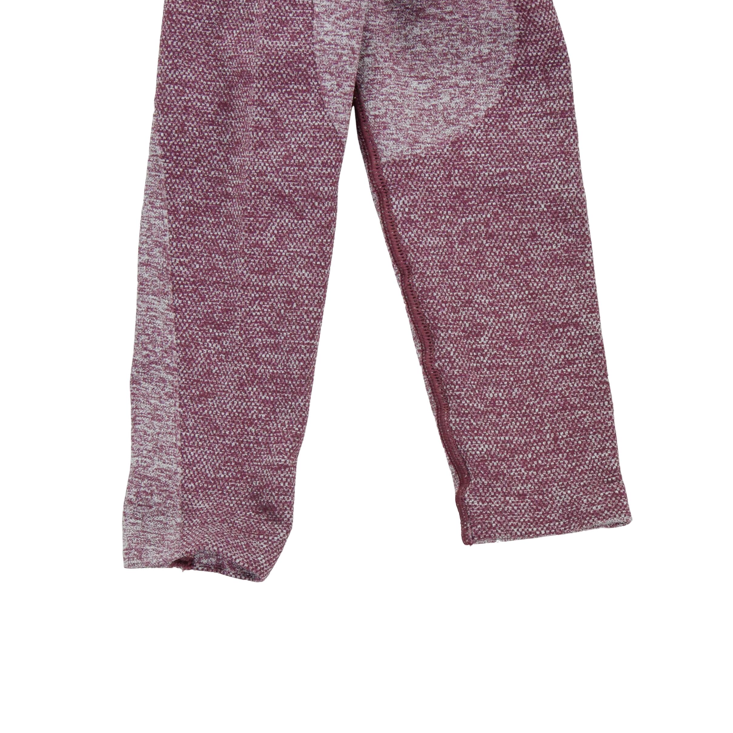 Reconditionné - Leggings Femme Dry Fitness Yoga Rouge - Excellent 4/5