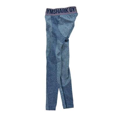 Tweedehands - dames fitness yoga blauwe leggings - als nieuw
