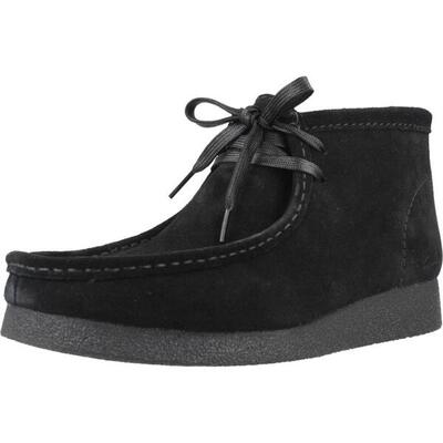 Boots clarks model wallabee evobt kleur zwart