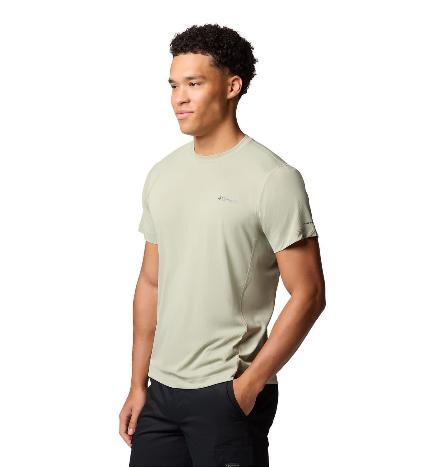 T Shirts Overhemden Heren - COLUMBIA Zero Rules™ Light SS Crew - Safari 2/5