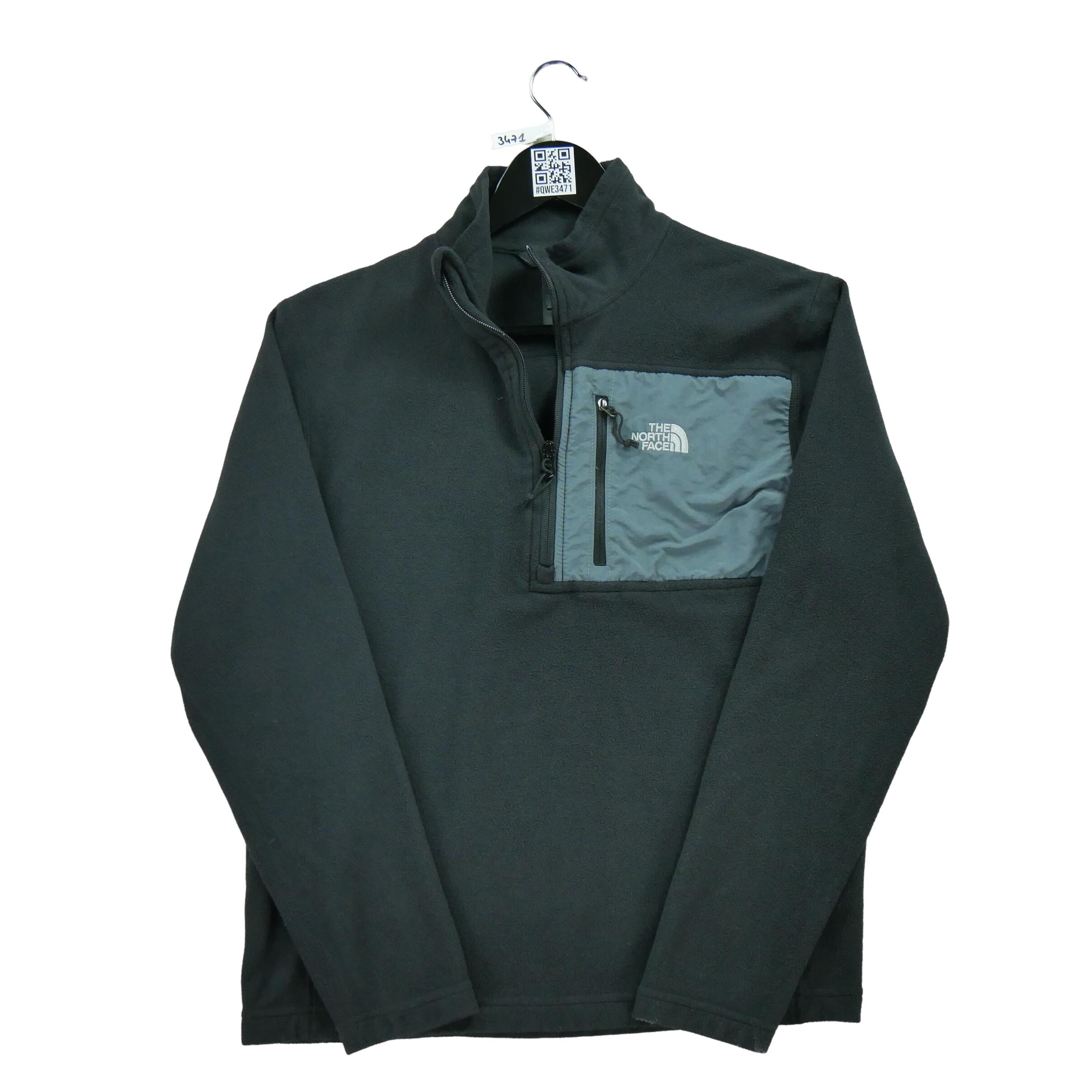 Segunda vida - moletom de lã preto tnf crest para homens - como novo