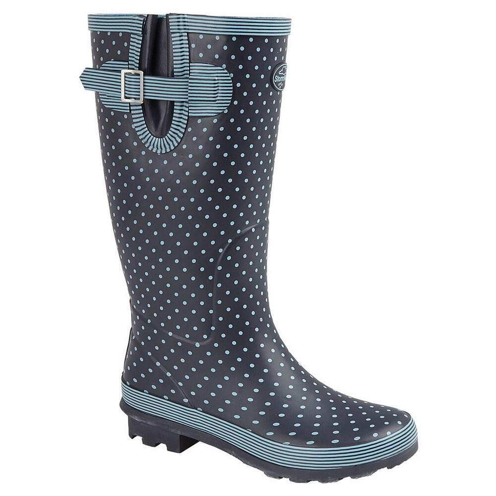 Stormwells Womens/Ladies Polka Dot Wellington Boots