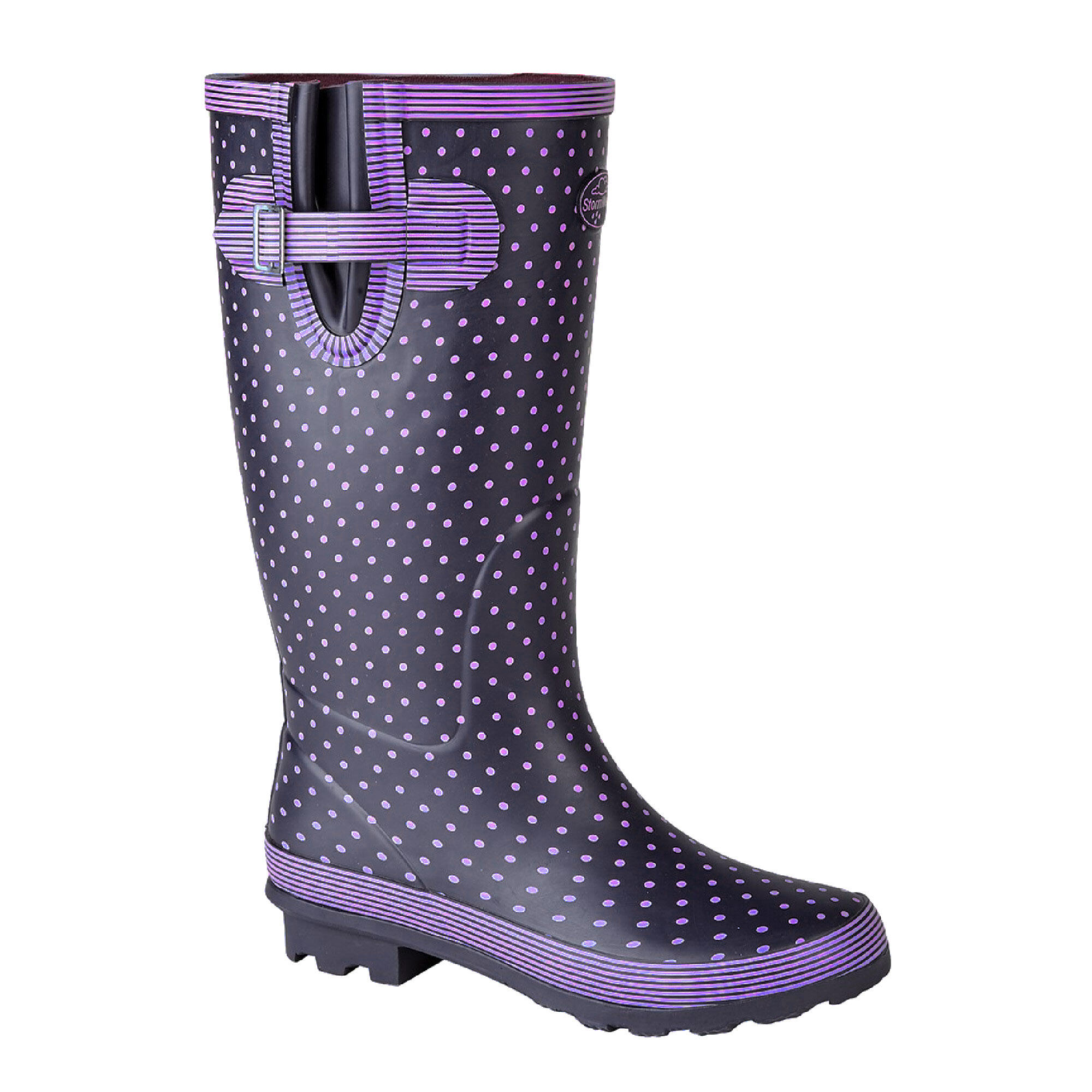 Stormwells Womens/Ladies Polka Dot Wellington Boots