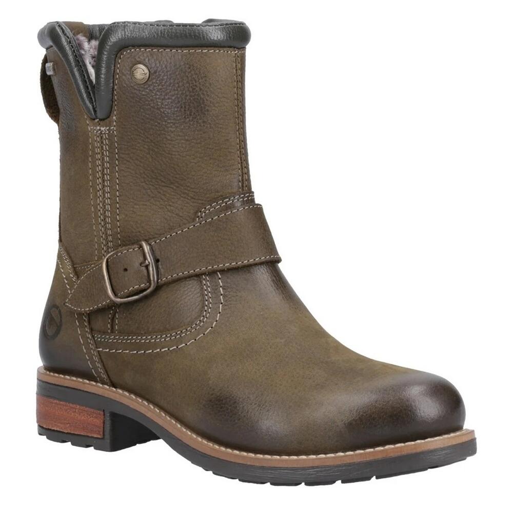 Cotswold Womens/Ladies Kinsham Leather Ankle Boots