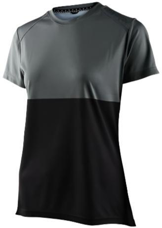 TROY LEE DESIGNS Womens LILIUM SS JERSEY BLOCK - GREEN / BLACK