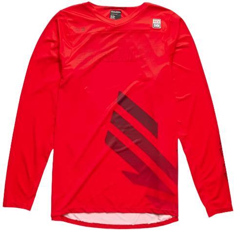 TROY LEE DESIGNS 24.1 SKYLINE LS JERSEY SRAM EAGLE ONE FIERY - RED