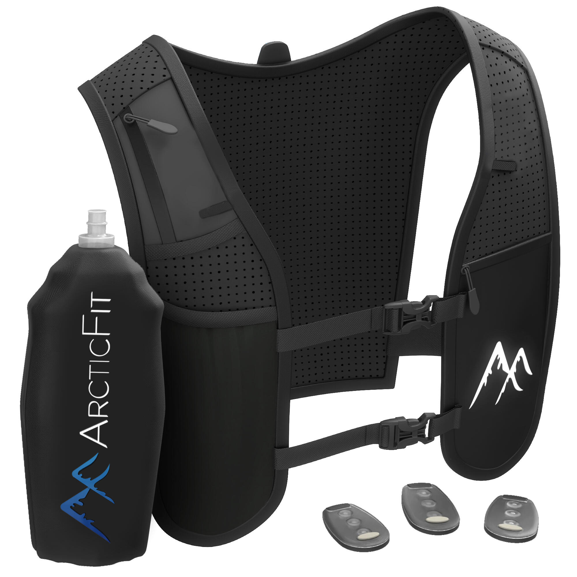 ARCTICFIT ArcticFit LED Running Vest, Black