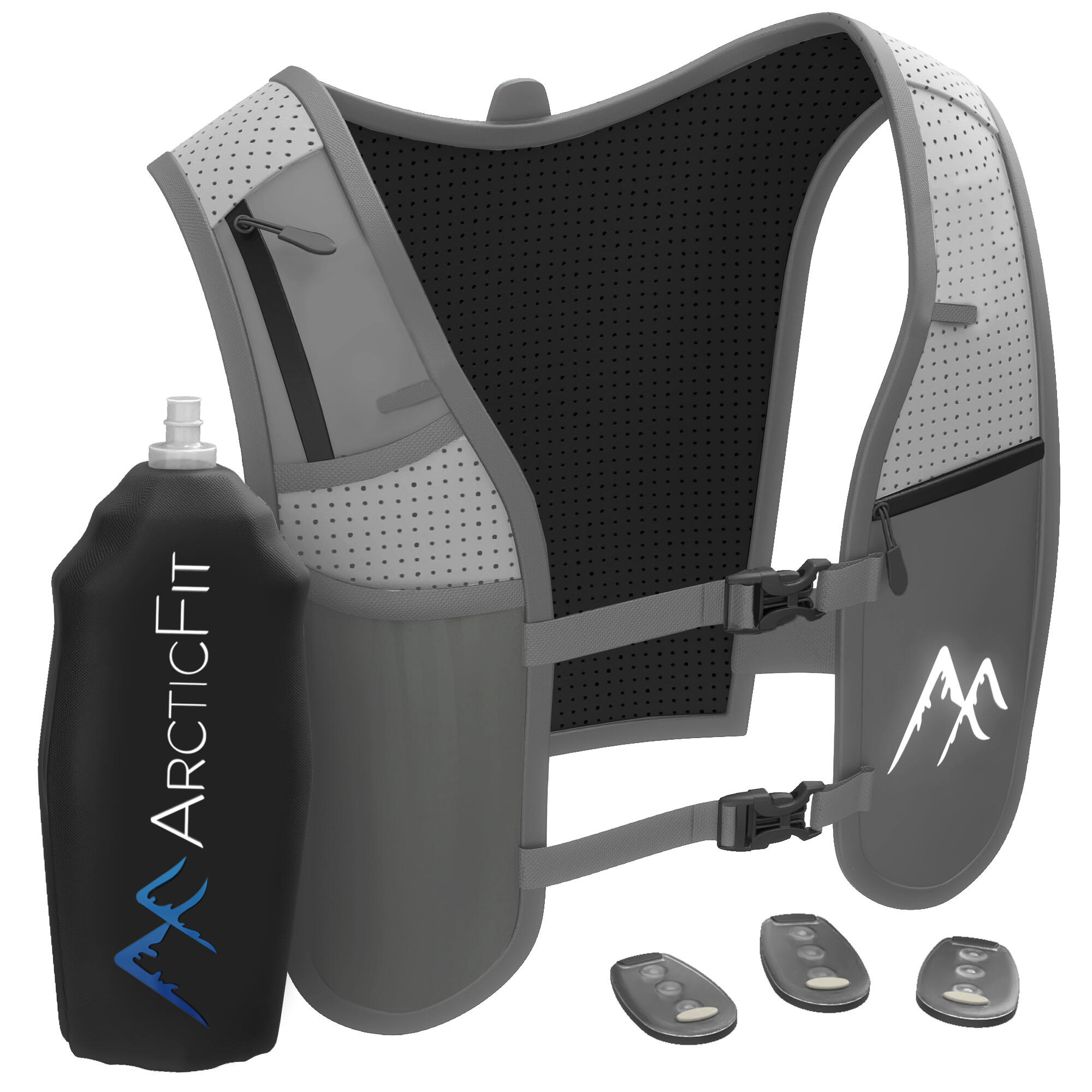 ARCTICFIT ArcticFit LED Running Vest, Grey